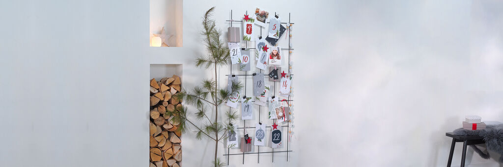 DIY-Kalender bringt weihnachtliches Ambiente ins Wohnzimmer