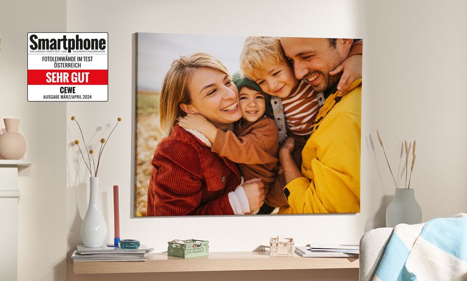 Hochwertige Fotoleinwand: Ihr Foto auf Leinwand | CEWE