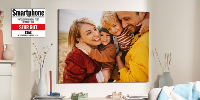 Wandbilder selbst gestalten - mit eigenen Fotos | CEWE