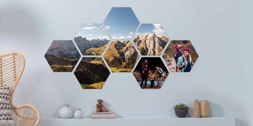 Wandbilder selbst gestalten - mit eigenen Fotos | CEWE